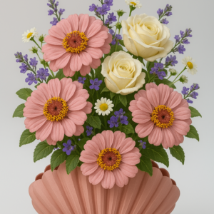 Premium Stylish 3D printed vase with modern twisted design - Premium Quality