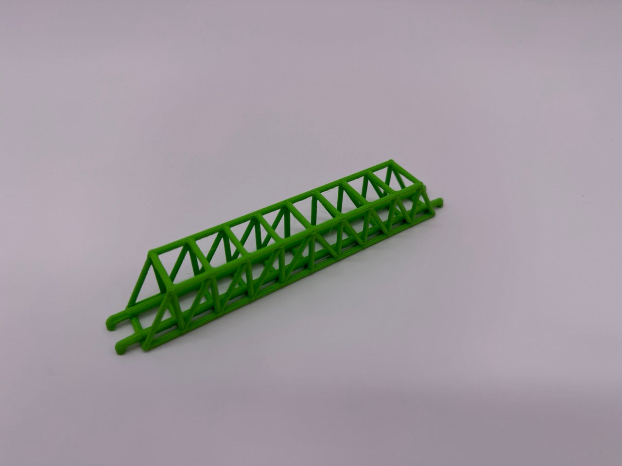Premium GraviTrax Bridge Extension - 3D Printed Lightweight Beam in Green - Premium Quality