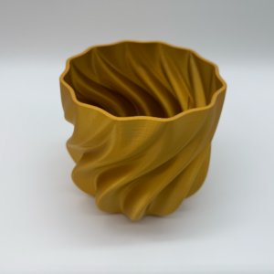 Alternative view of Premium Twisted Design Vase - Flower Pot - Modern Wavy Art Object