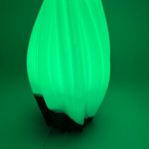 Alternative view of Premium Design Table Lamp 'Waves' with Color Change and Remote Control - Modern Mood Lamp