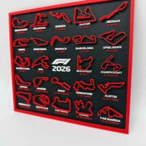 Alternative view of Premium Calendar Formula 1 2026 - Premium Quality